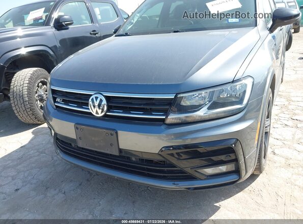 3VV3B7AX1KM099795 2019 VOLKSWAGEN TIGUAN Gray 