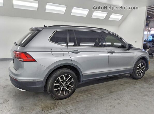 3VV3B7AX1MM013274 2021 VOLKSWAGEN TIGUAN Silver Задня права чверть