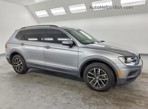 3VV3B7AX1MM013274 2021 VOLKSWAGEN TIGUAN Silver Передня права чверть