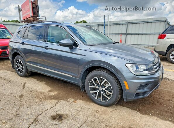3VV3B7AX1MM071370 2021 VOLKSWAGEN TIGUAN Gray Delantero derecho