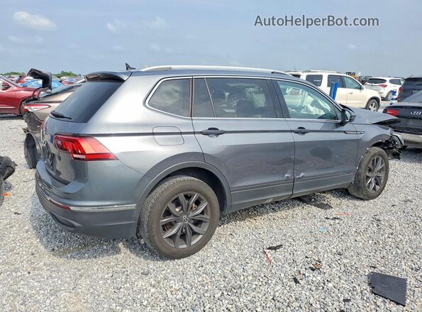 3VV3B7AX1NM060662 2022 VOLKSWAGEN TIGUAN Серый Задняя правая четверть