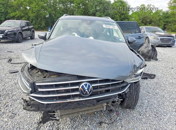 3VV3B7AX1NM060662 2022 VOLKSWAGEN TIGUAN Серый Вид спереди