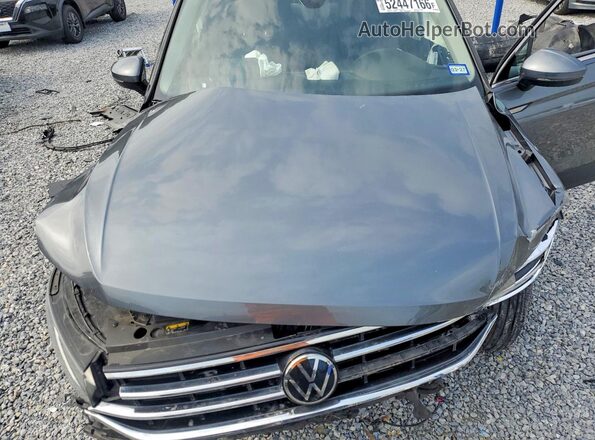 3VV3B7AX1NM060662 2022 VOLKSWAGEN TIGUAN Серый Вид подкапотного пространства