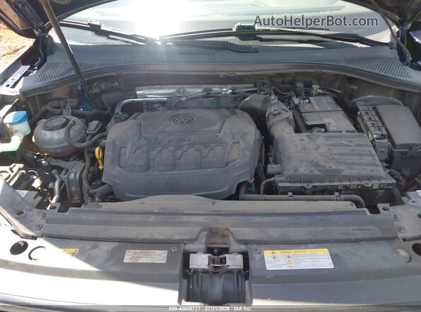3VV3B7AX1NM090115 2022 VOLKSWAGEN TIGUAN Blue Vista trasera