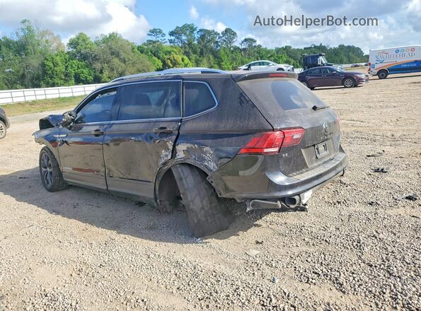3VV3B7AX1NM122075 2022 VOLKSWAGEN TIGUAN Black Задня ліва чверть