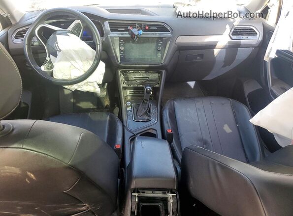 3VV3B7AX1NM122075 2022 VOLKSWAGEN TIGUAN Black Вид панелі приладів
