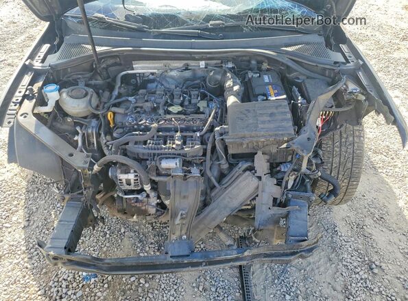 3VV3B7AX1NM122075 2022 VOLKSWAGEN TIGUAN Black Вид задньої частини салону