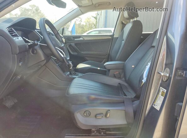 3VV3B7AX1NM152189 2022 VOLKSWAGEN TIGUAN Gray Widok wnętrza z przodu
