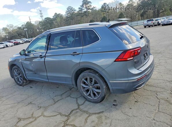 3VV3B7AX1NM152189 2022 VOLKSWAGEN TIGUAN Gray Tył lewy