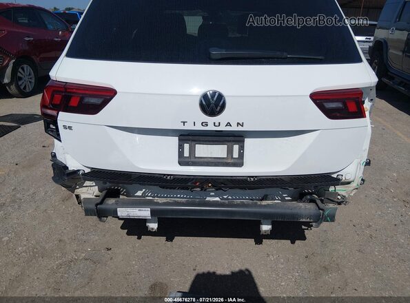 3VV3B7AX1NM169073 2022 VOLKSWAGEN TIGUAN Белый Вид спереди