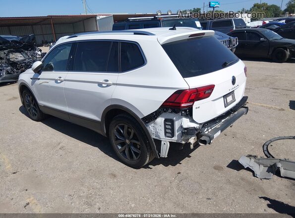 3VV3B7AX1NM169073 2022 VOLKSWAGEN TIGUAN Белый Задняя левая четверть