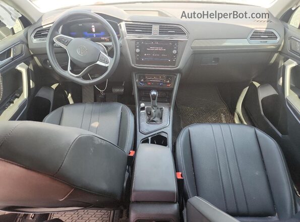 3VV3B7AX1PM117817 2023 VOLKSWAGEN TIGUAN Black Вид панелі приладів