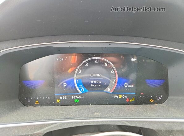 3VV3B7AX1RM061882 2024 VOLKSWAGEN TIGUAN Gray Vista del cuadro de instrumentos