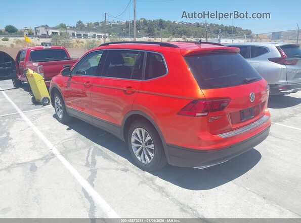 3VV3B7AX2KM112733 2019 VOLKSWAGEN TIGUAN Orange Trasero izquierdo
