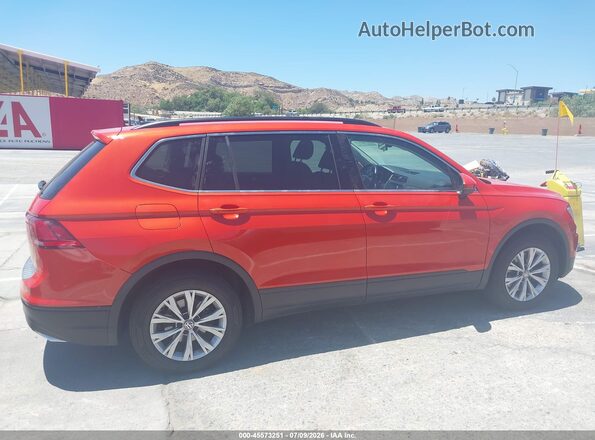 3VV3B7AX2KM112733 2019 VOLKSWAGEN TIGUAN Orange Vista interior trasera