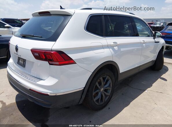 3VV3B7AX2NM104703 2022 VOLKSWAGEN TIGUAN White Trasero derecho