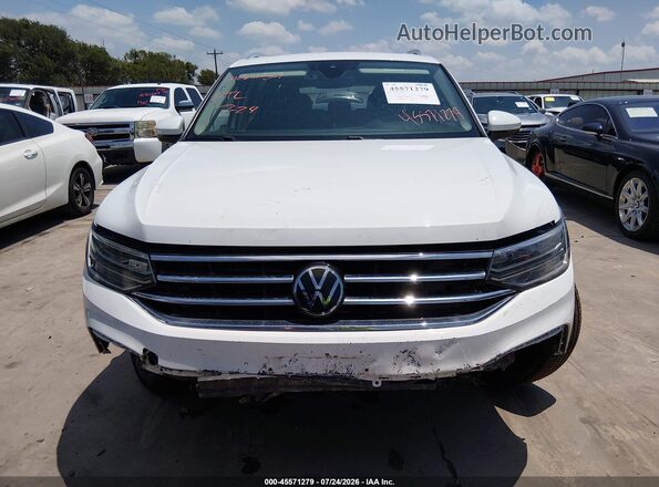 3VV3B7AX2NM104703 2022 VOLKSWAGEN TIGUAN White Vista frontal