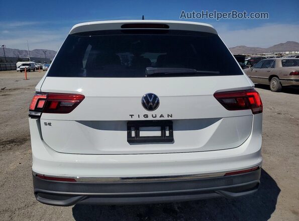 3VV3B7AX2NM150550 2022 VOLKSWAGEN TIGUAN White Вид ззаду