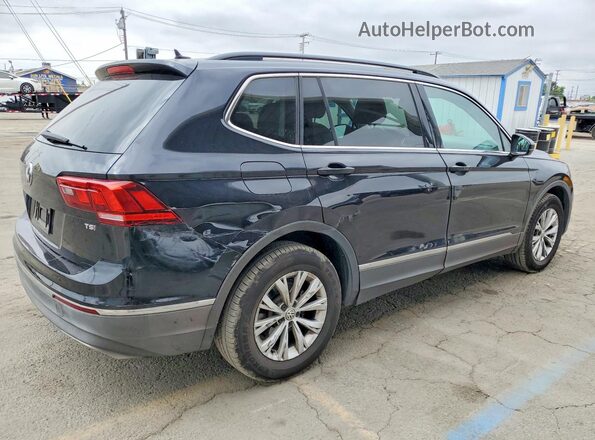 3VV3B7AX3JM002269 2018 VOLKSWAGEN TIGUAN Black Tył prawy