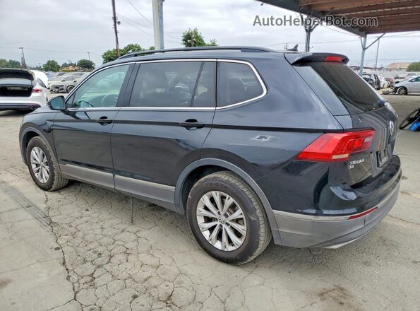 3VV3B7AX3JM002269 2018 VOLKSWAGEN TIGUAN Black Tył lewy