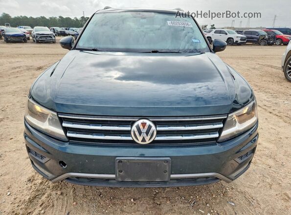 3VV3B7AX3JM013787 2018 VOLKSWAGEN TIGUAN Green Դիմացի տեսք