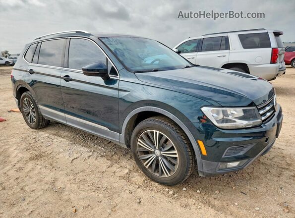 3VV3B7AX3JM013787 2018 VOLKSWAGEN TIGUAN Green Առջևի աջ