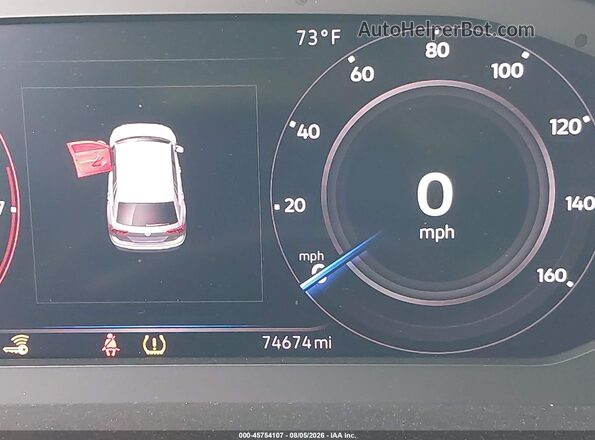 3VV3B7AX3KM170883 2019 VOLKSWAGEN TIGUAN Black Вид задніх сидінь