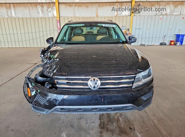 3VV3B7AX3KM199624 2019 VOLKSWAGEN TIGUAN Black წინა ხედი