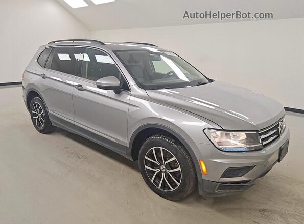 3VV3B7AX3MM018167 2021 VOLKSWAGEN TIGUAN Silver Delantero derecho