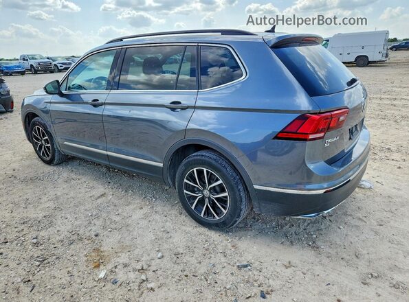 3VV3B7AX3MM113408 2021 VOLKSWAGEN TIGUAN Gray Հետևի ձախ