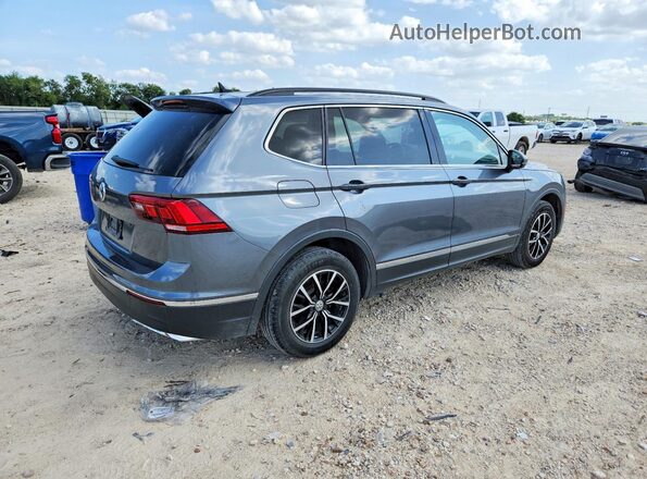 3VV3B7AX3MM113408 2021 VOLKSWAGEN TIGUAN Gray Հետևի աջ