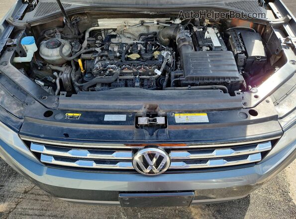 3VV3B7AX3MM113408 2021 VOLKSWAGEN TIGUAN Gray Շարժիչի բաժամունքի տեսք