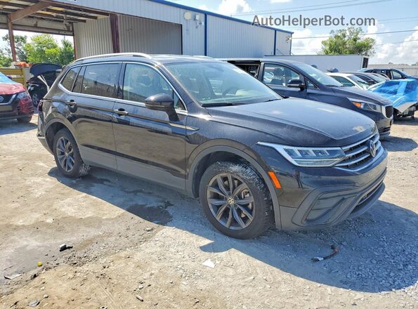 3VV3B7AX3NM018204 2022 VOLKSWAGEN TIGUAN Black Delantero derecho