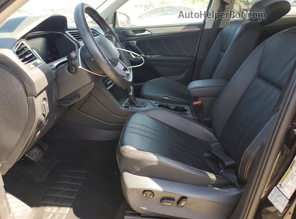 3VV3B7AX3NM018204 2022 VOLKSWAGEN TIGUAN Black Vista interior delantera
