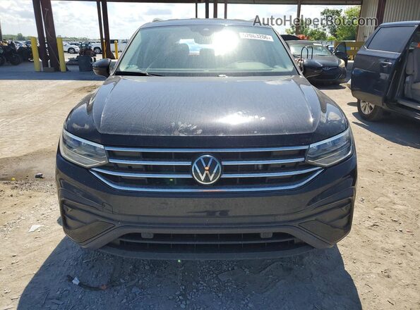 3VV3B7AX3NM018204 2022 VOLKSWAGEN TIGUAN Black Vista frontal
