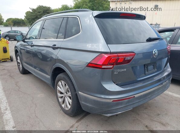 3VV3B7AX4JM002622 2018 VOLKSWAGEN TIGUAN Gray Trasero izquierdo