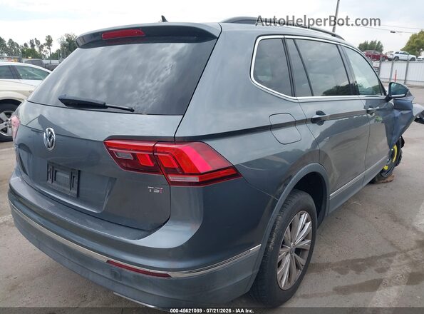 3VV3B7AX4JM002622 2018 VOLKSWAGEN TIGUAN Gray Trasero derecho
