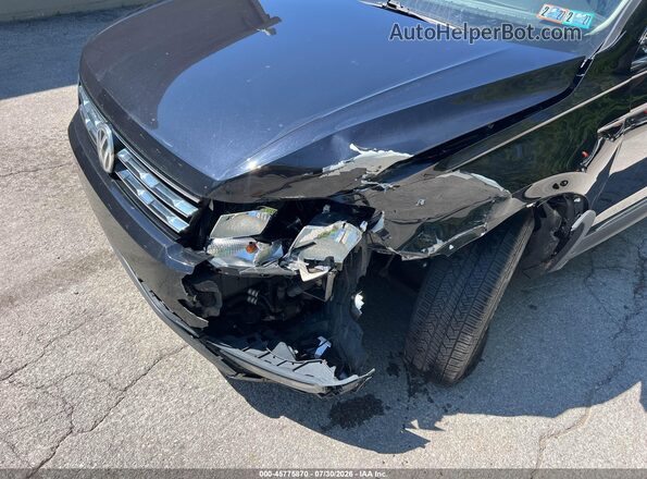 3VV3B7AX4JM038200 2018 VOLKSWAGEN TIGUAN Black წინა ხედი