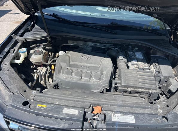 3VV3B7AX4JM038200 2018 VOLKSWAGEN TIGUAN Black უკანა ხედი