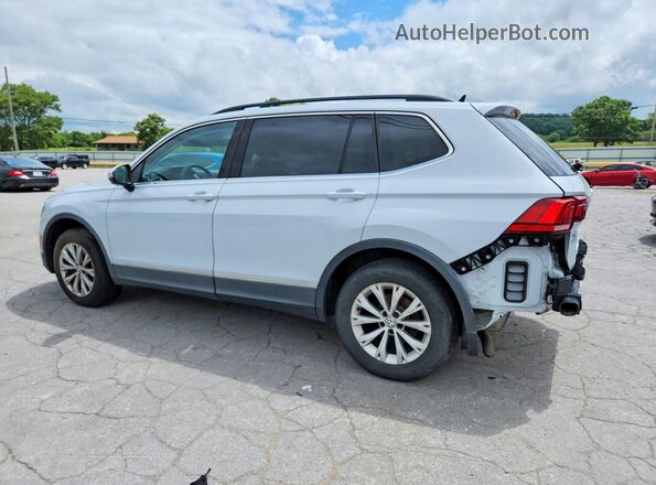 3VV3B7AX4JM104681 2018 VOLKSWAGEN TIGUAN Серый Задняя левая четверть