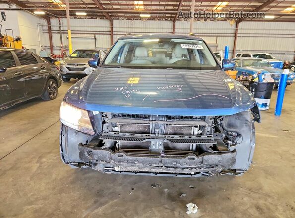 3VV3B7AX4JM218714 2018 VOLKSWAGEN TIGUAN Blue Widok z przodu