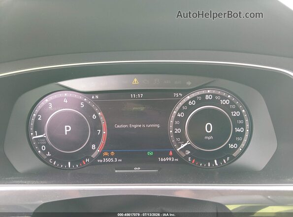 3VV3B7AX4KM011225 2019 VOLKSWAGEN TIGUAN White Vista de los asientos traseros