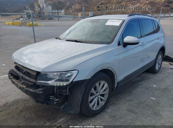 3VV3B7AX4KM025240 2019 VOLKSWAGEN TIGUAN Gray Առջևի ձախ երեք քառորդ տեսարան