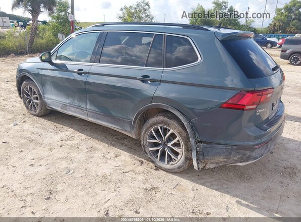 3VV3B7AX4KM131431 2019 VOLKSWAGEN TIGUAN Green Задня ліва чверть