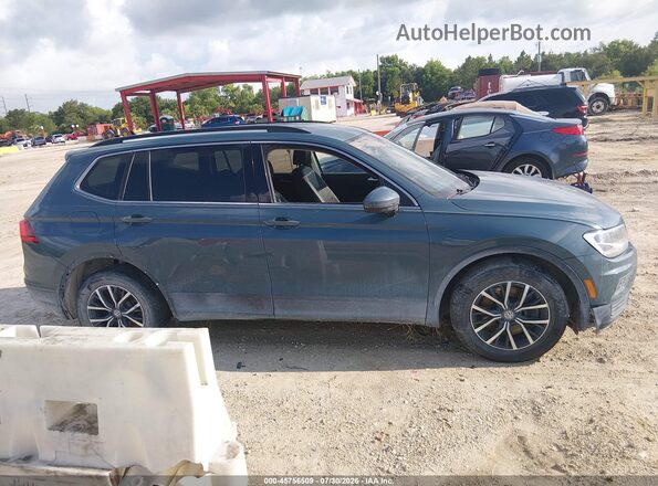 3VV3B7AX4KM131431 2019 VOLKSWAGEN TIGUAN Green Вид задньої частини салону