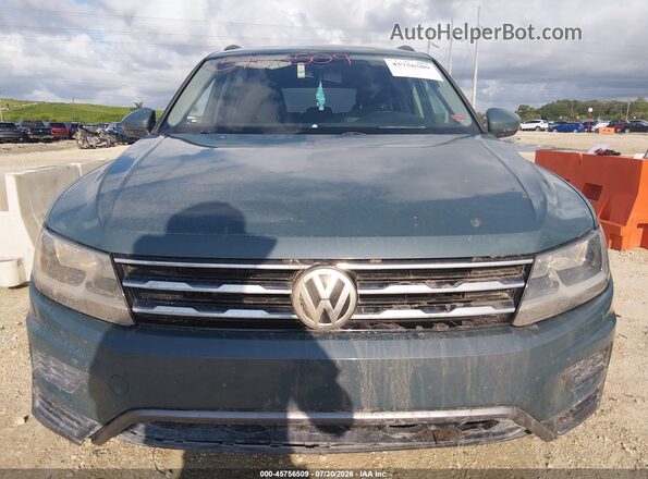 3VV3B7AX4KM131431 2019 VOLKSWAGEN TIGUAN Green Вид щитка приладів