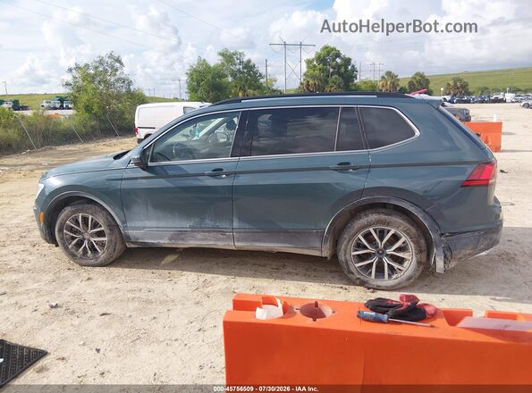 3VV3B7AX4KM131431 2019 VOLKSWAGEN TIGUAN Green Панорамний вид салону 360°