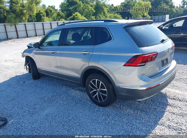 3VV3B7AX4MM034751 2021 VOLKSWAGEN TIGUAN Silver Rear left