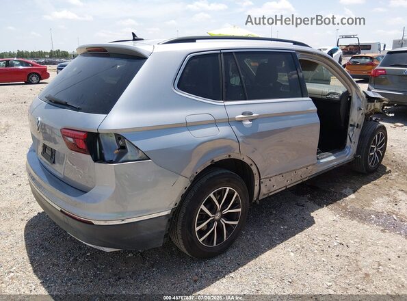 3VV3B7AX4MM050643 2021 VOLKSWAGEN TIGUAN Silver Rear right