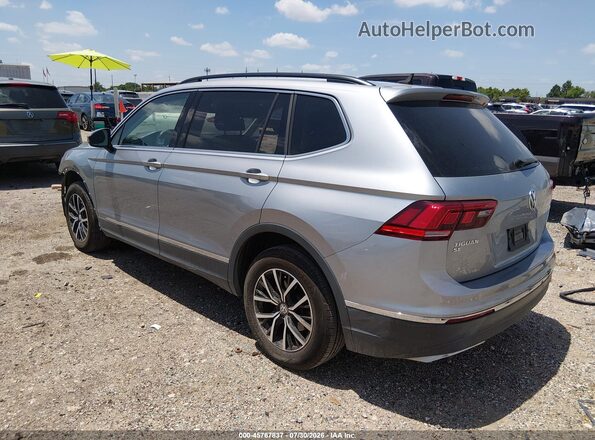 3VV3B7AX4MM050643 2021 VOLKSWAGEN TIGUAN Silver Rear left